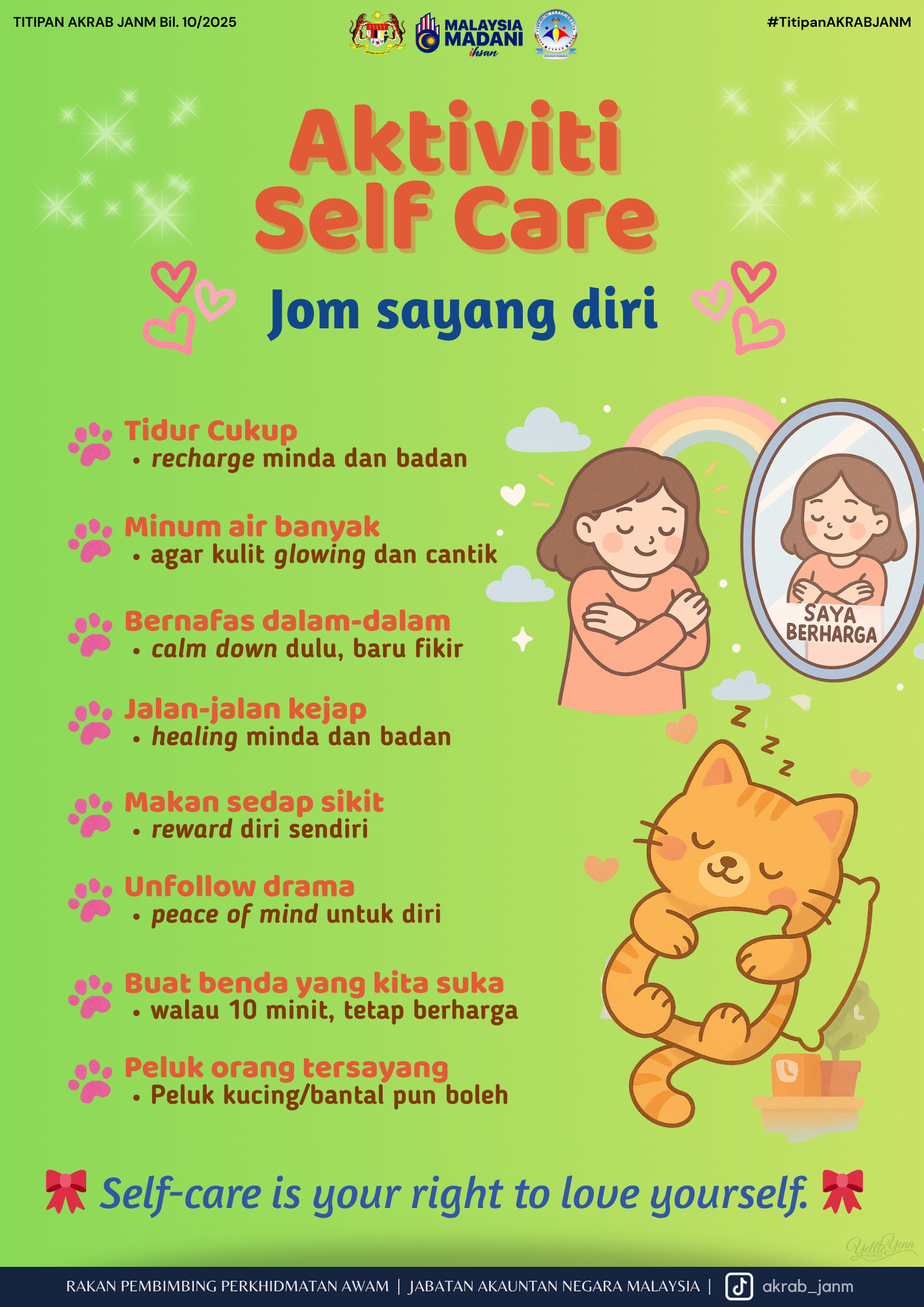 10 2025 Aktiviti Self Care