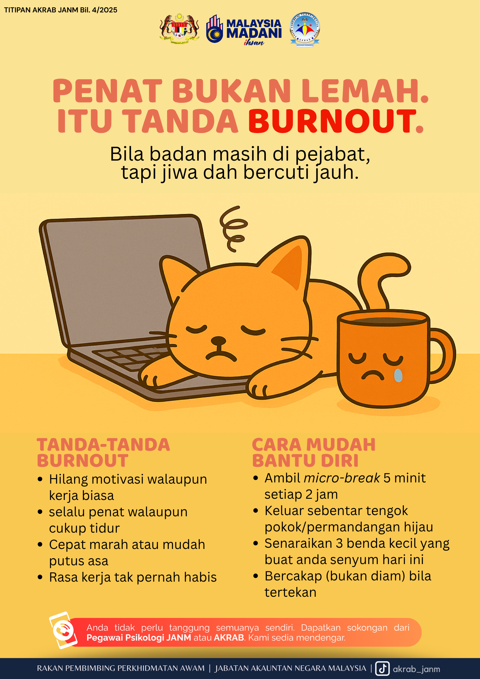 Burnout di Tempat Kerja